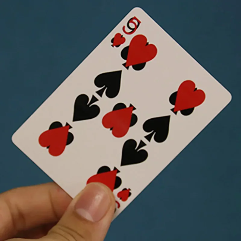 Card Fusion Magic Tricks Find Out The Chosen Card Fused Card Magia Magician Close Up Street Illusions Gimmicks Mentalism Props