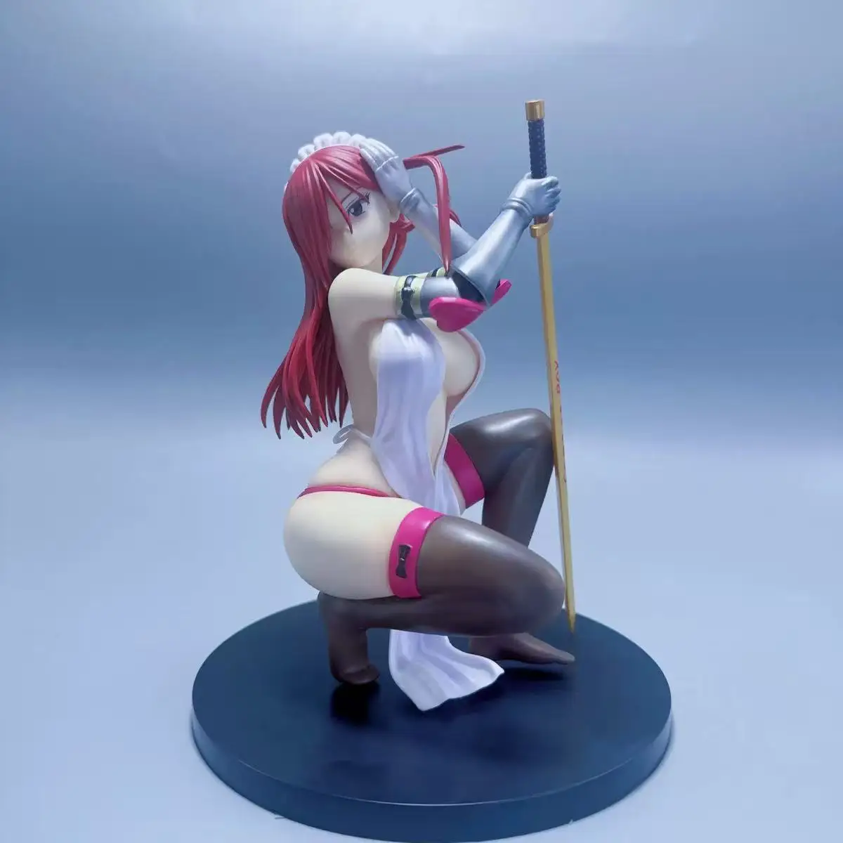 Nueva figura de Erza Scarlet de Fairy Tail, versión conejita, 18 cm, estatua de PVC, modelo de anime, juguete coleccionable para adultos, regalos.
