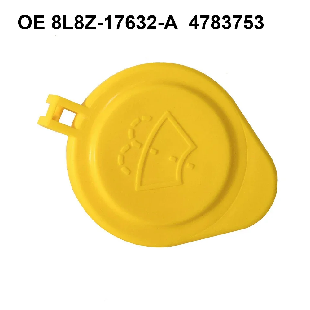 Cap ​Washer Reservoir 2008-2011 2013 8L8Z-17632-A Yellow Components Part Number：8L8Z-17632-A Plastic Plug-and-play