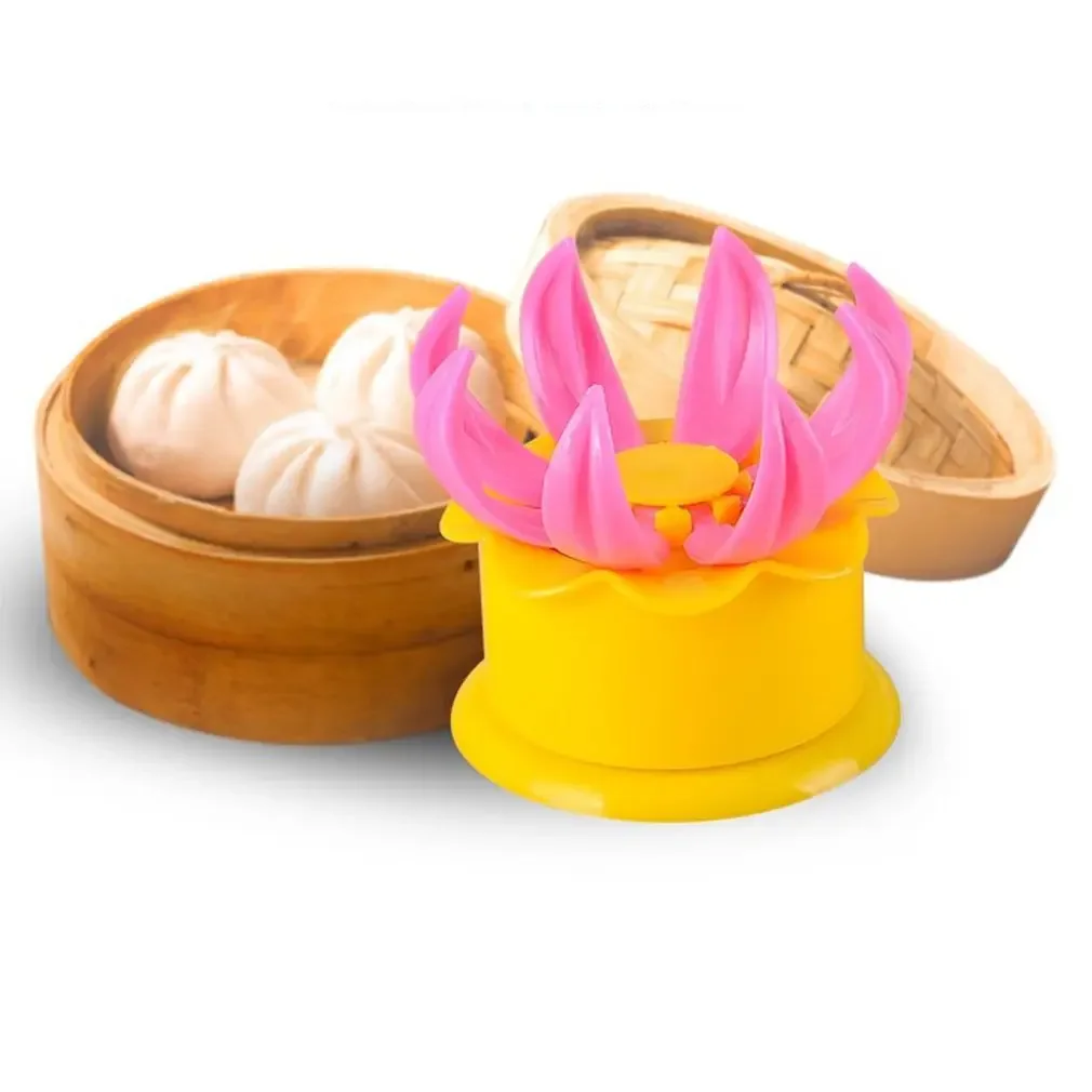 

Plastic Steamed Stuffed Bun Making Mold Pastry Pie Steam Bun Dumpling Maker Mould Cooking Tool Kitchen Gadget