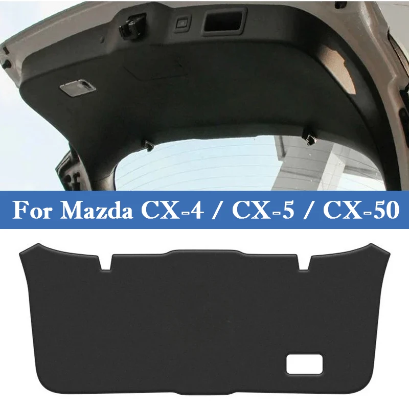 For Mazda CX-4 CX-5 CX-50 2016-2025 Car Trunk Door Anti Kick Pad Cargo Liner Tailgate Anti-Scratch Protective Mat Interior Pad