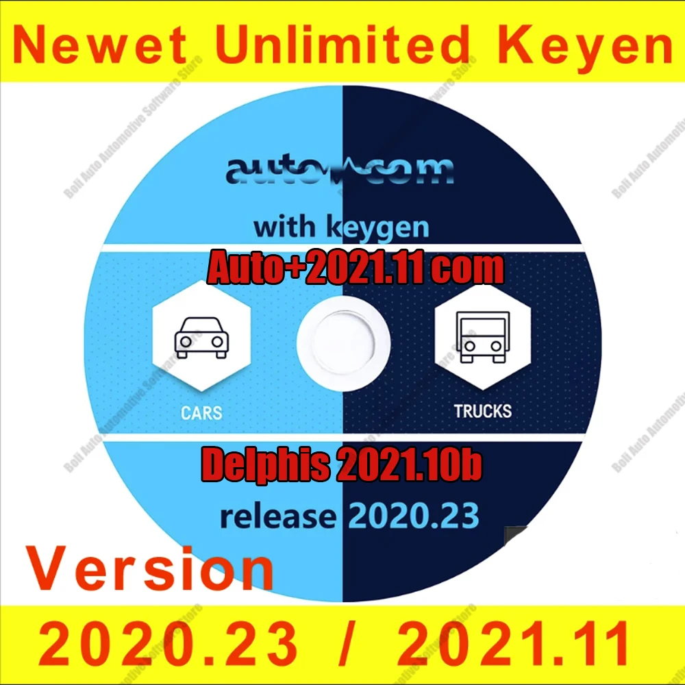 

Auto+2020.23 COM Autocoms vd ds150e cdp software 2021.11 Newest keygen Tnesf Delphis Orpdc support 2021 year model car trucks