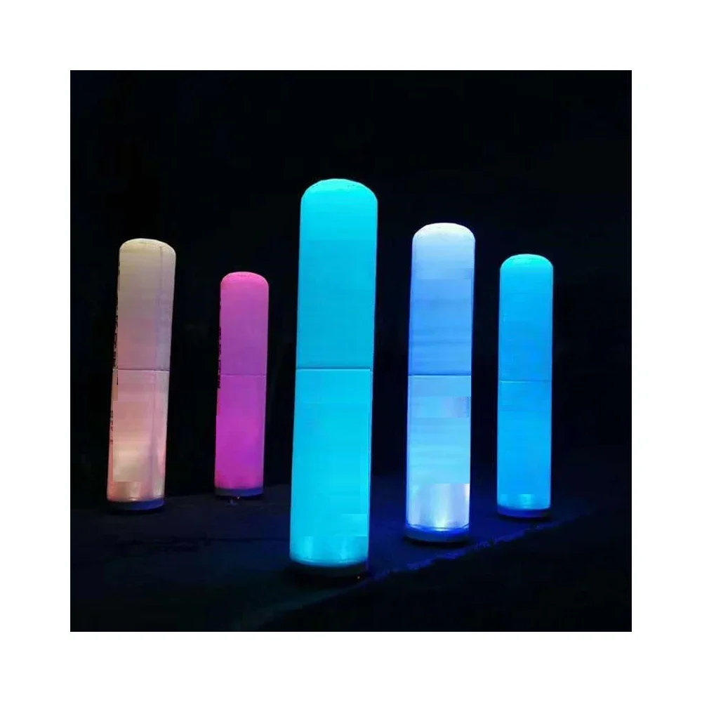 Advertising Customized Inflatable Tube Display Giant Inflatable LED Lighting Column