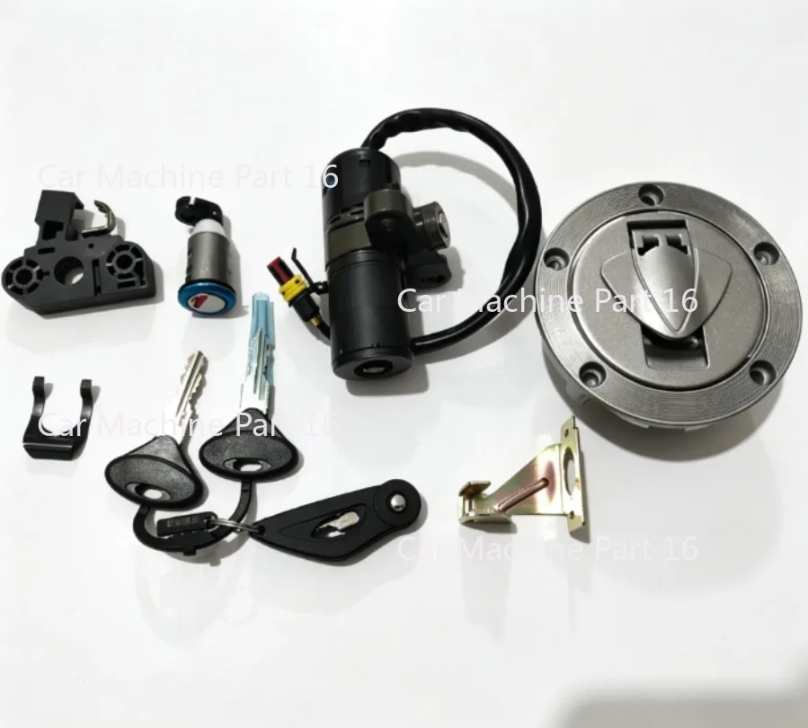For Benelli 502c BJ500-6A/502C  Motorcycle Ignition Switch  Seat Lock Fuel Tank Cap Key Set Main Switch Kit