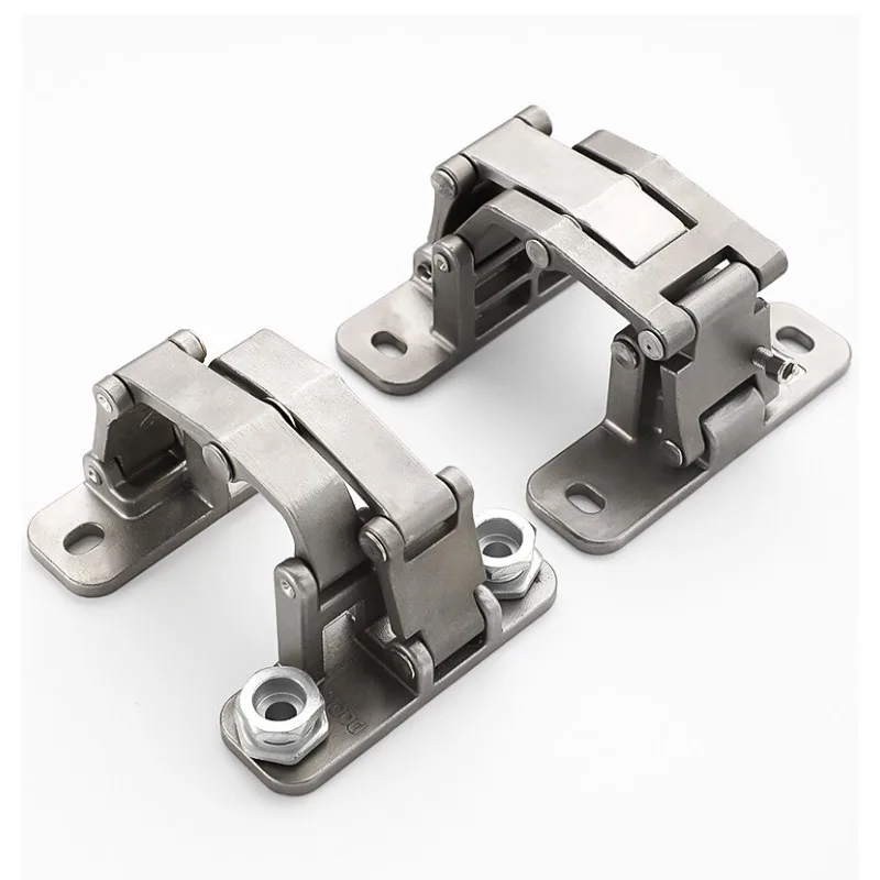 Stone door hinge, invisible door heavy duty hinge, stainless steel material, stone door handle