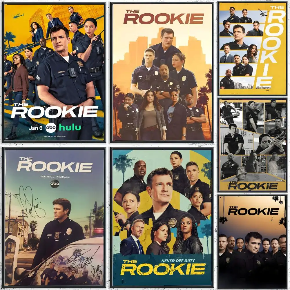 The R-Rookie Drame TV Poster Self-adhesive Living Room Bedroom Party Bar Decor Moisture-proof Fade-resistant