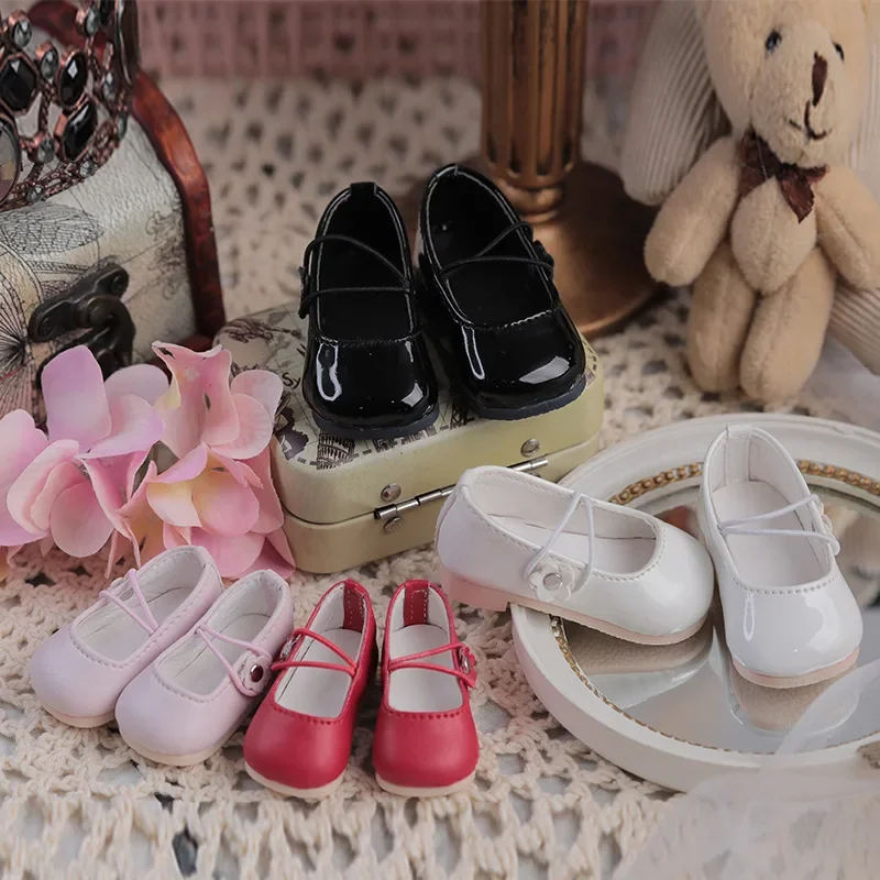 Fashion Leather Shoes 30cm Doll Shoes (external Length 4.4x2.1cm) Princess Doll Replacement Shoes Doll Accessories