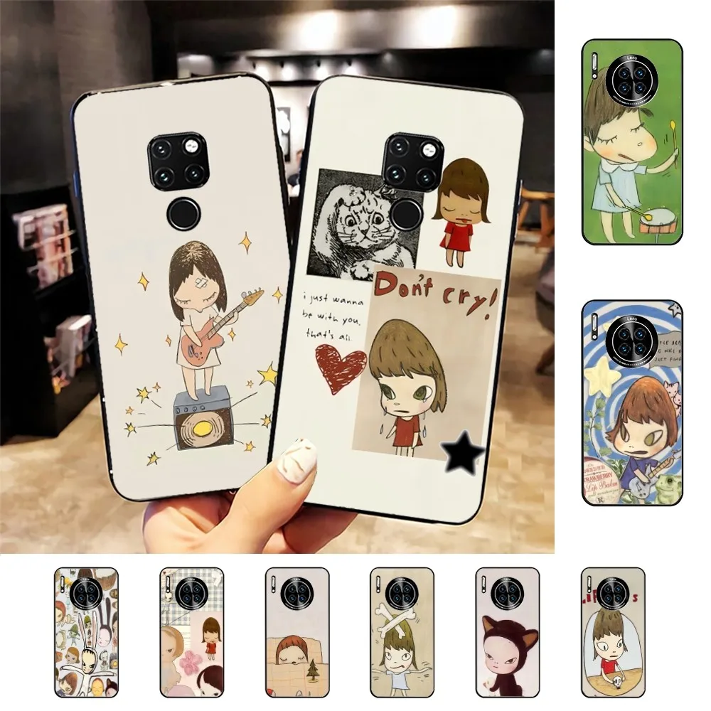 Y-Yoshitomo N-Nara D Phone Case For Huawei Mate 10 20 30 40 50 lite pro Nova 3 3i 5 6 SE 7 pro 7SE