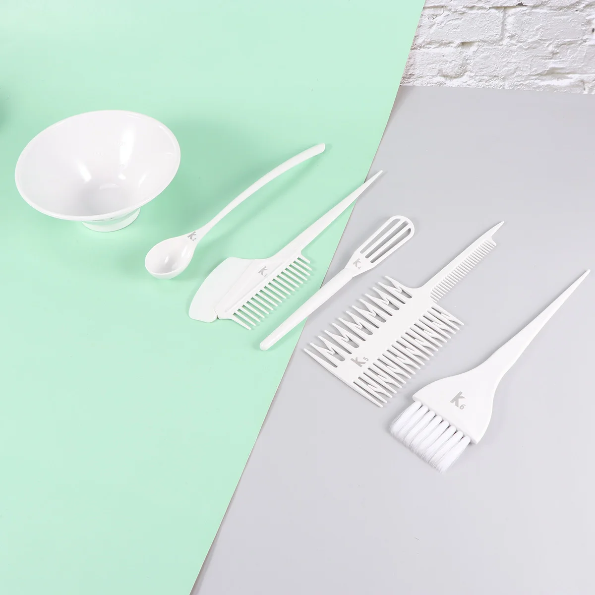 1 مجموعة تلوين الشعر مشط فرشاة الشعر السلطانية اثارة بار مغرفة طقم صبغ الشعر أدوات تصفيف الشعر المنزلية السريعة فرشاة الشعر لتقوم بها بنفسك مجموعة