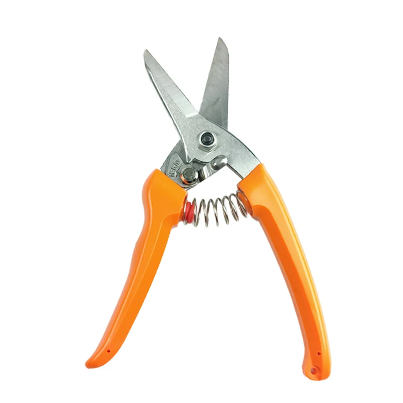 Hand Pruner Plant Floral Secateurs Trimming Tool Sharp Blade Easy Cut Flower Fruit Scissors Gardening Pruning Shears