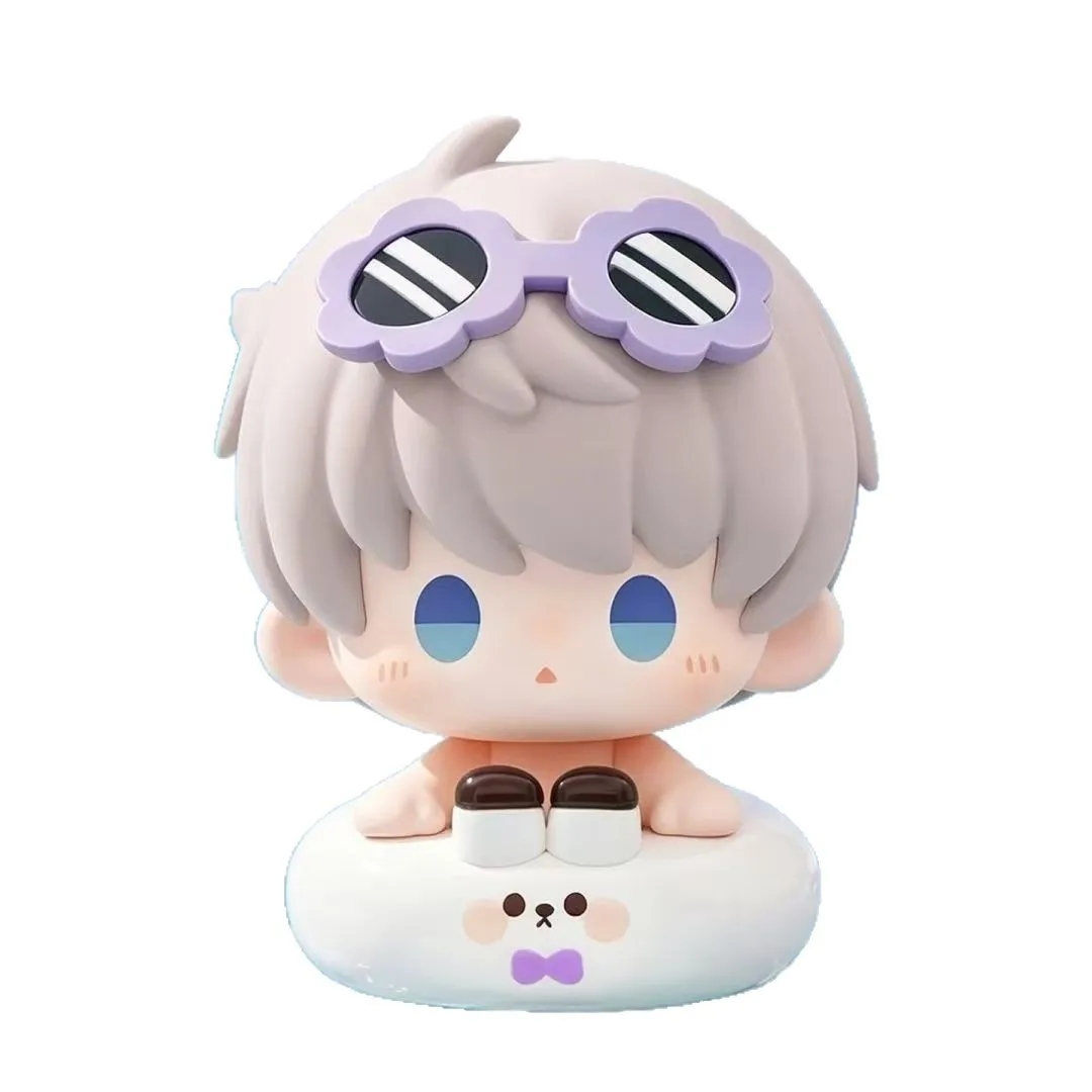 Anime-Figur Love and Deepspace Xavier Zayne Sylus Niedliche Figur Modell Q-Version PLA Schreibtisch-Accessoires Sammlerstück Geburtstagsgeschenk – Detail 2