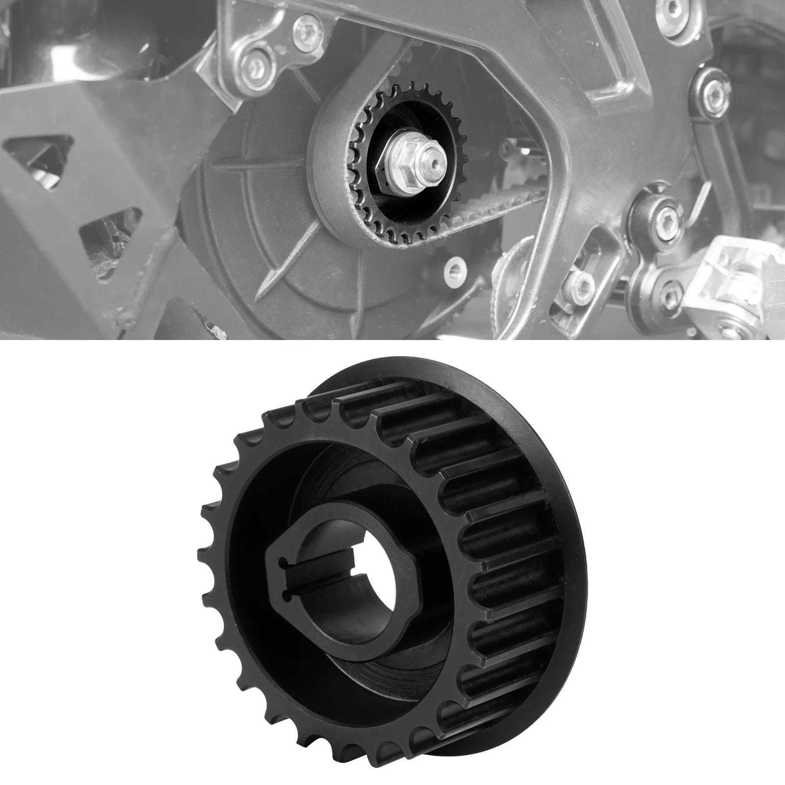 

NICECNC For Sur-Ron Surron Light Bee X S Segway X160 X260 Motocross 24 Teeth Primary Pulley Steel Electric Off-Road Bike