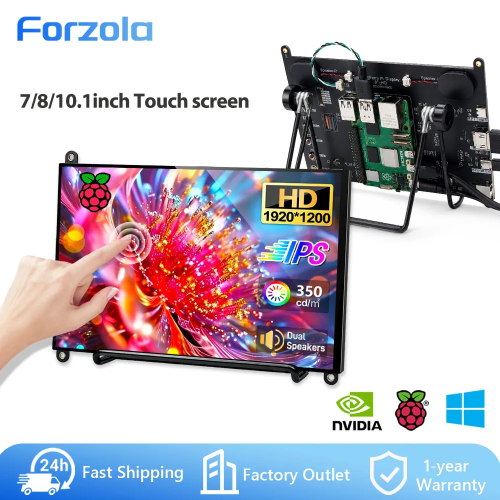 forzola-101-8-7-inch-raspberry-pi-5-4-3-2-b-b-a-monitor-1920x1200-ips-touchscreen-drive-free-hdmi-display-for-win-7-8-10-pc