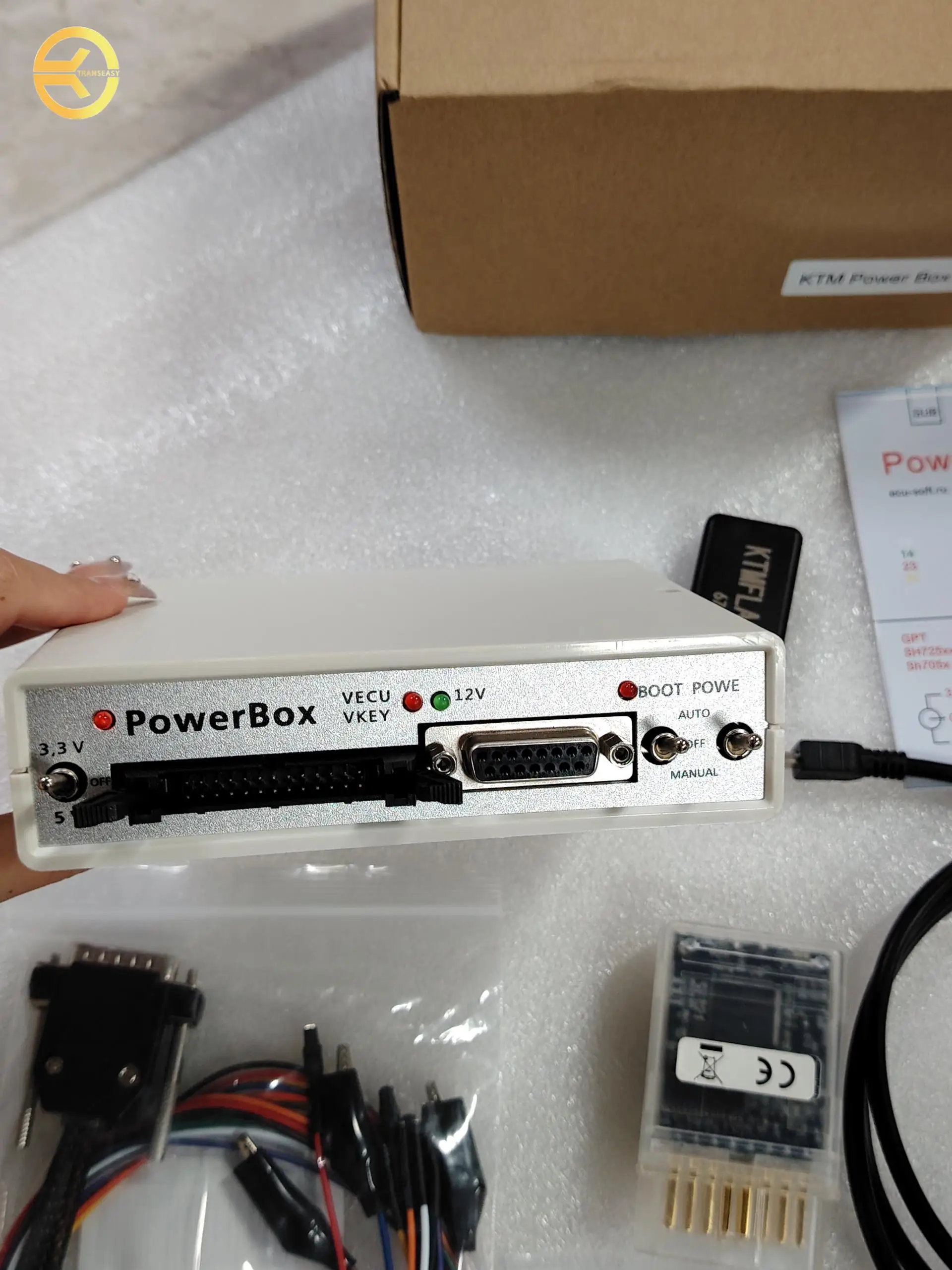 Programmer Plus Read/Write Power Box 1.95 / 1.21 ECU Suit For AUDI Gear DQ250 DQ200 VL381 VL300 DQ500 DL501 Tool