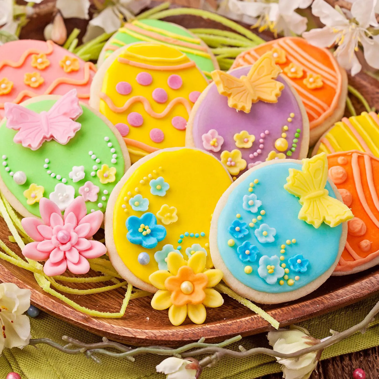 Juego de 10 Moldes para Galletas de Pascua, Forma de Conejito, Pollito y Huevo, Moldes Resistentes para Hornear, Perfectos para Masa de Galletas, Panqueques, Queso y Chocolate