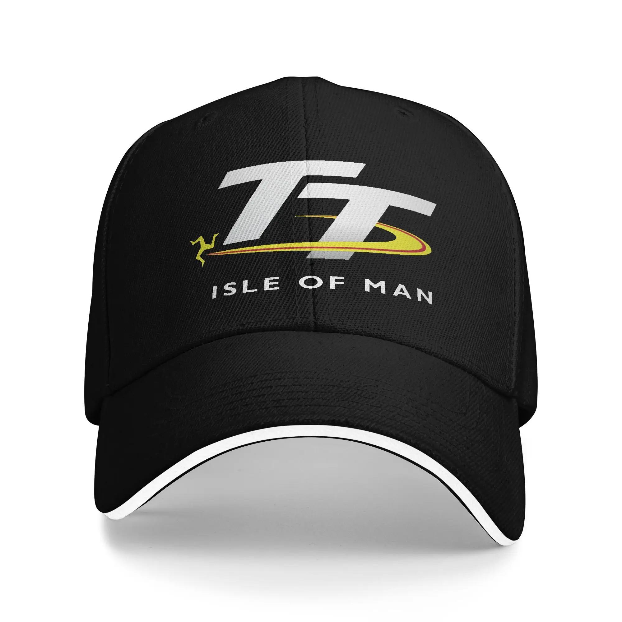 Custom Isle of Man TT Baseball Cap Women Men Breathable Motorcycle Racing Car Dad Hat Sports