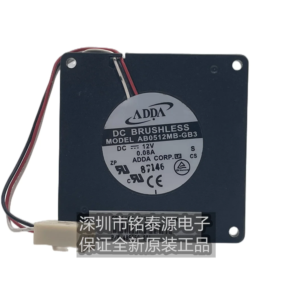 

ADDA AB0512MB-GB3 DC 12V 0.08A 50x50x10mm 3-Wire Server Cooling Fan