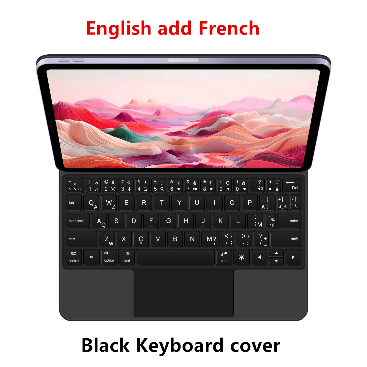 Magic Keyboard Hülle für Xiaomi Pad 5 6 7 8, Xiaomi Mi Pad 5 6 7 8 Pro 11 11.2 Zoll, POCO Pad X1 – Smarte magnetische Buchhülle