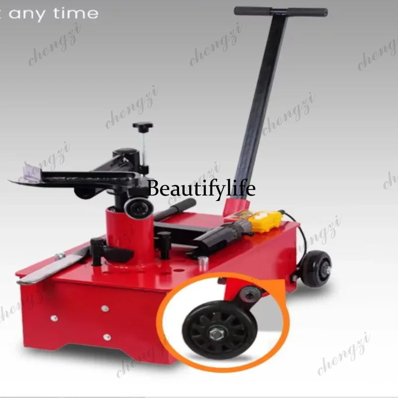

ASMT Portable Hydraulic Tire Bead Breaker Demount Tool With Tire Spoons For Car Bus Tire Service