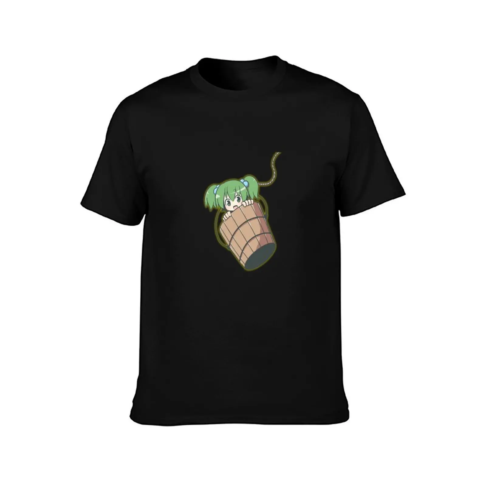 Bucket Kisume T-Shirt Daily Work Short Sleeve Top