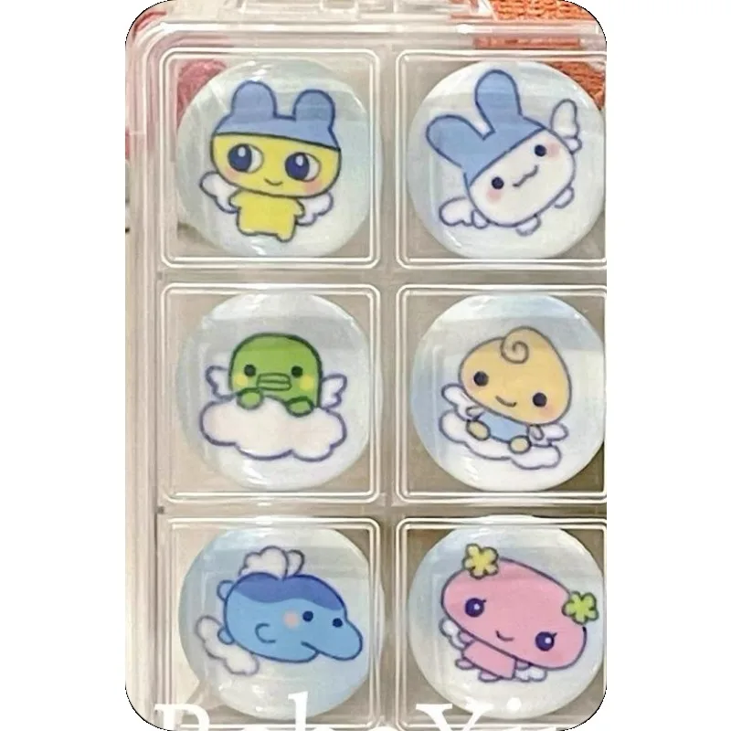 wholesale Anime Creative Cartoon Tamagotchi Mini Badge Pins, Cute Decorative 25mm Lapel Pins for Journal, Clothes & Backpack - view 6