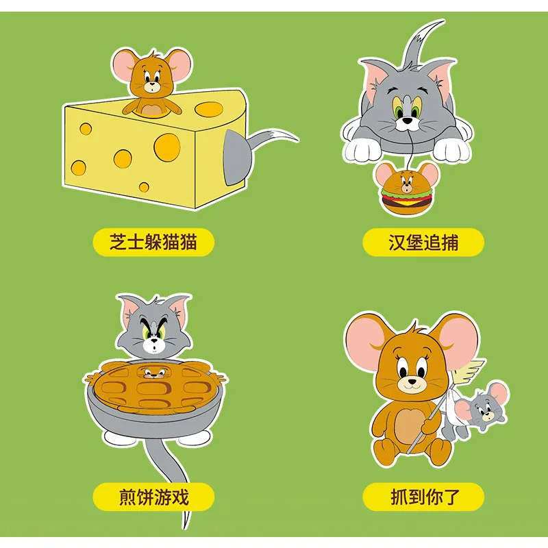 Miniso الرسمية توم وجيري منافس أفخم صندوق أعمى أنيمي نمط تحصيل لعبة التماثيل لطيف مفاجأة هدية للعرض #3