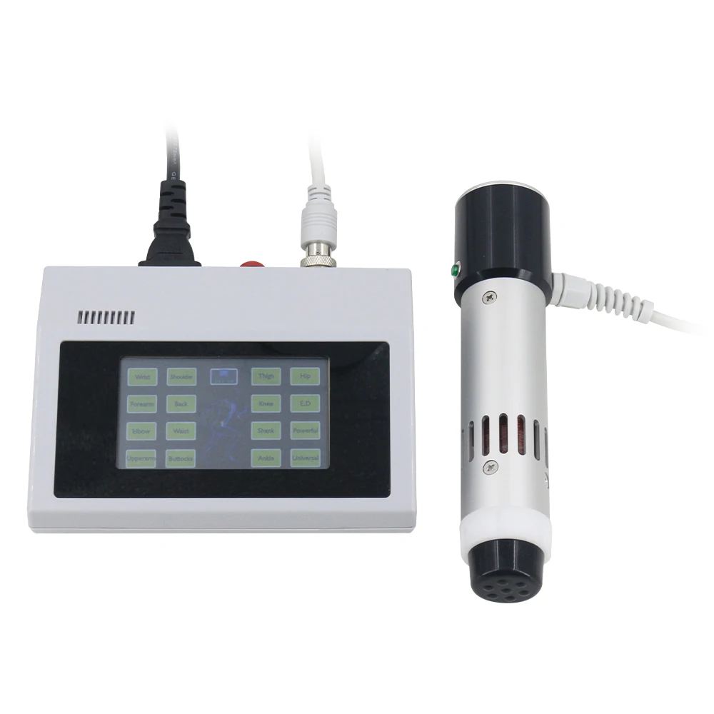 Physiotherapy Shockwave Therapy Machine New 300MJ Shock Wave Massager For ED Treatment Relieve Waist Back Pain Portable Massager