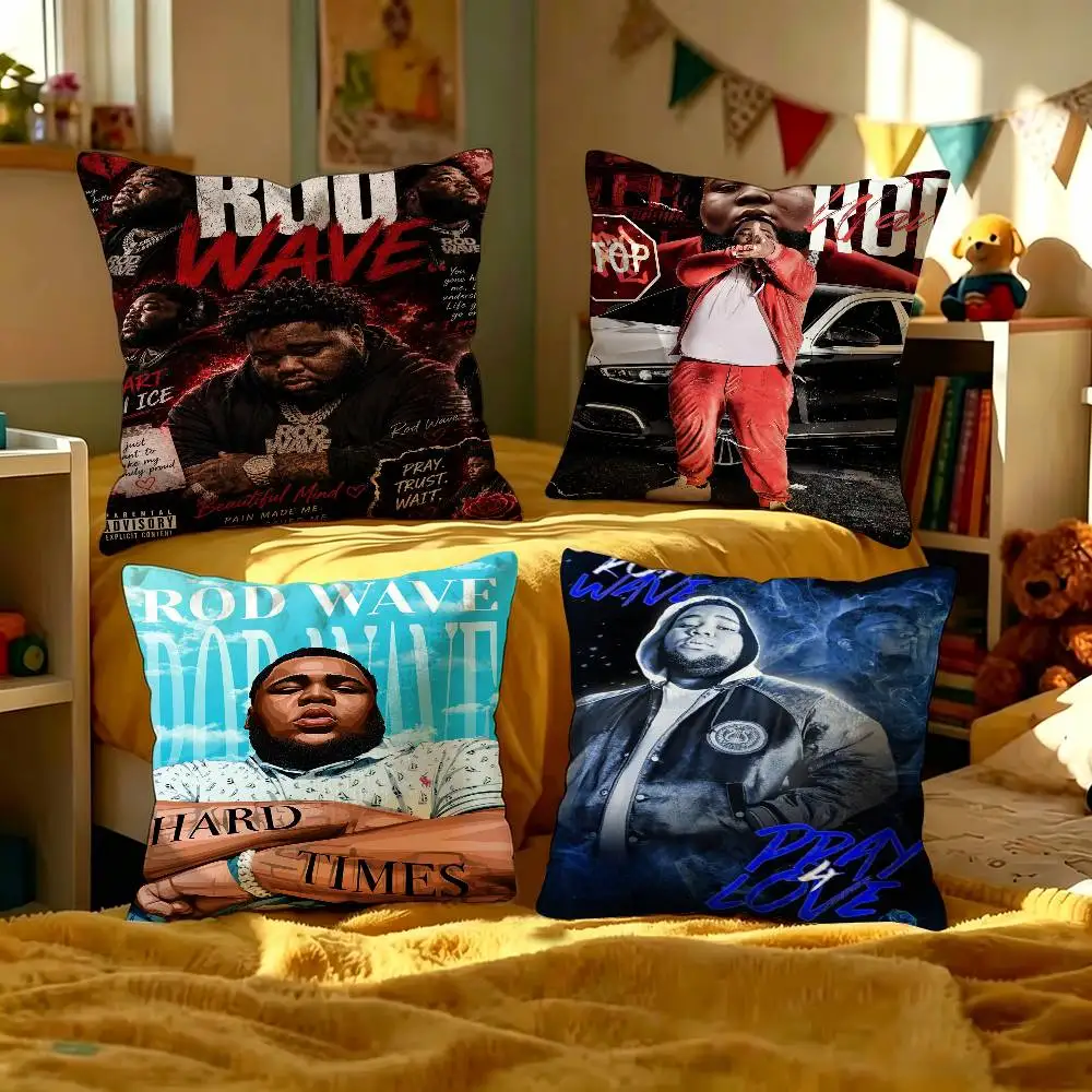 Rapper Singer R-Rod Wave  Cushion Cover Pillowcase Upholstery Sofa Throw Pillow Home Decor Pillowcas
