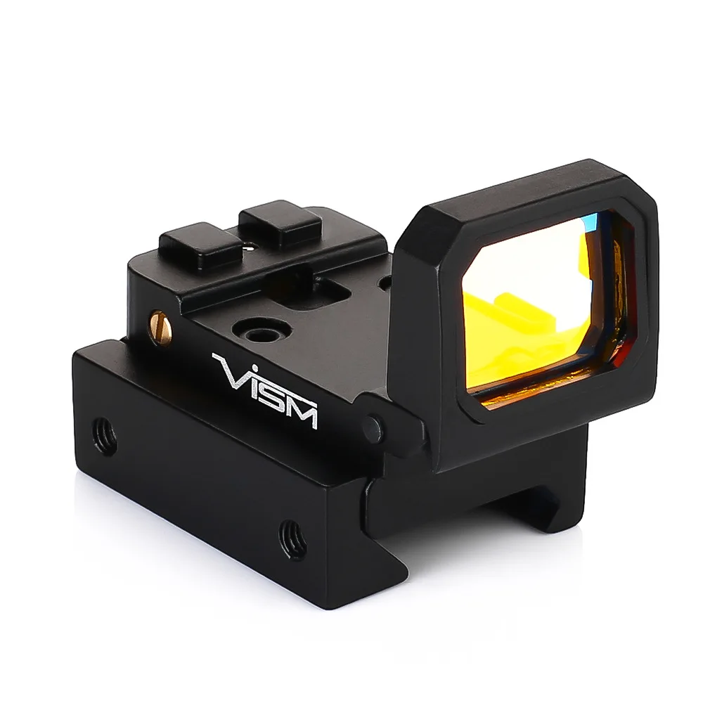 Factory direct folding sight vism accessories base 20mm rail slot RMR adapter base