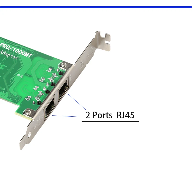 محول بطاقة شبكة لعبة إيثرنت ، محول إيثرنت سريع ، 10/100/1000mbps ، إنتل 82546 ، rj45 ، lan