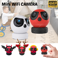 180°PTZ Wi-Fi 2K Smart Camera 3000mAh Battery Low Power Consumption Security Camera, PIR Motion Detection, Auto Night Vision Cam