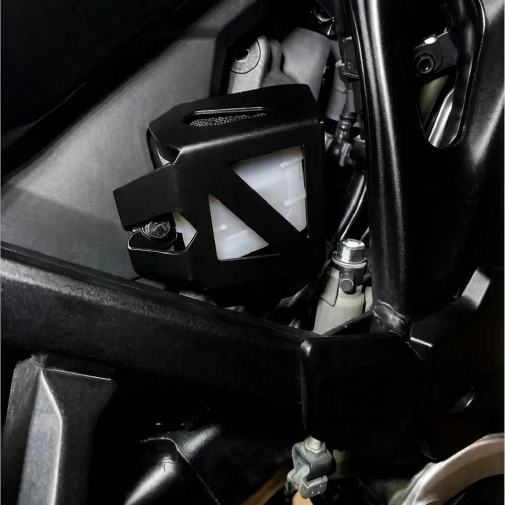 

For SUZUKI V-STROM 1000 XT GSX-S1000S Katana 2014-2022 2023 2024 Motorcycle Rear Brake Fluid Reservoir Guard Cover Cap Accessory