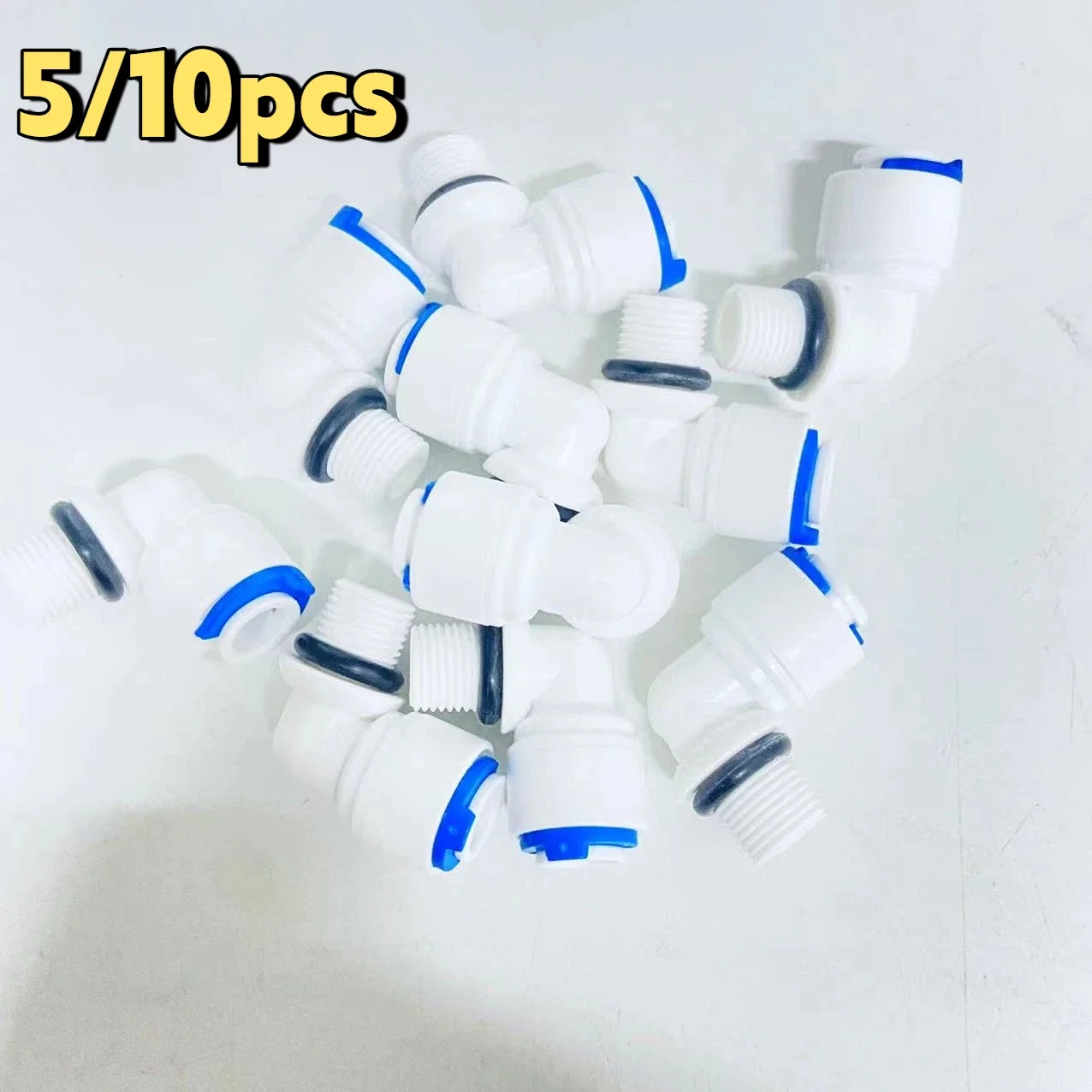 5/10Pcs Reverse Osmosis 1/8” To 1/4” Hose OD Tubing 1812 RO Membrane Housing Accessories Water Purifier Aquarium Connector