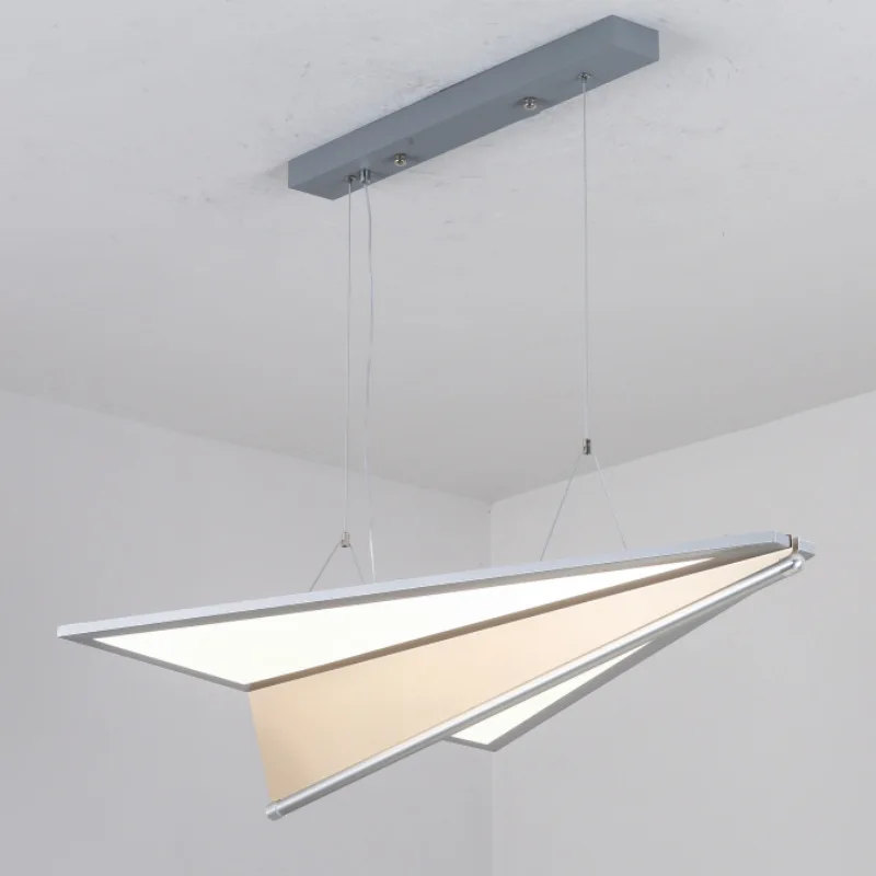 

Modern minimalist creative paper airplane shaped pendant lamp designer's office, entertainment venue, children's room