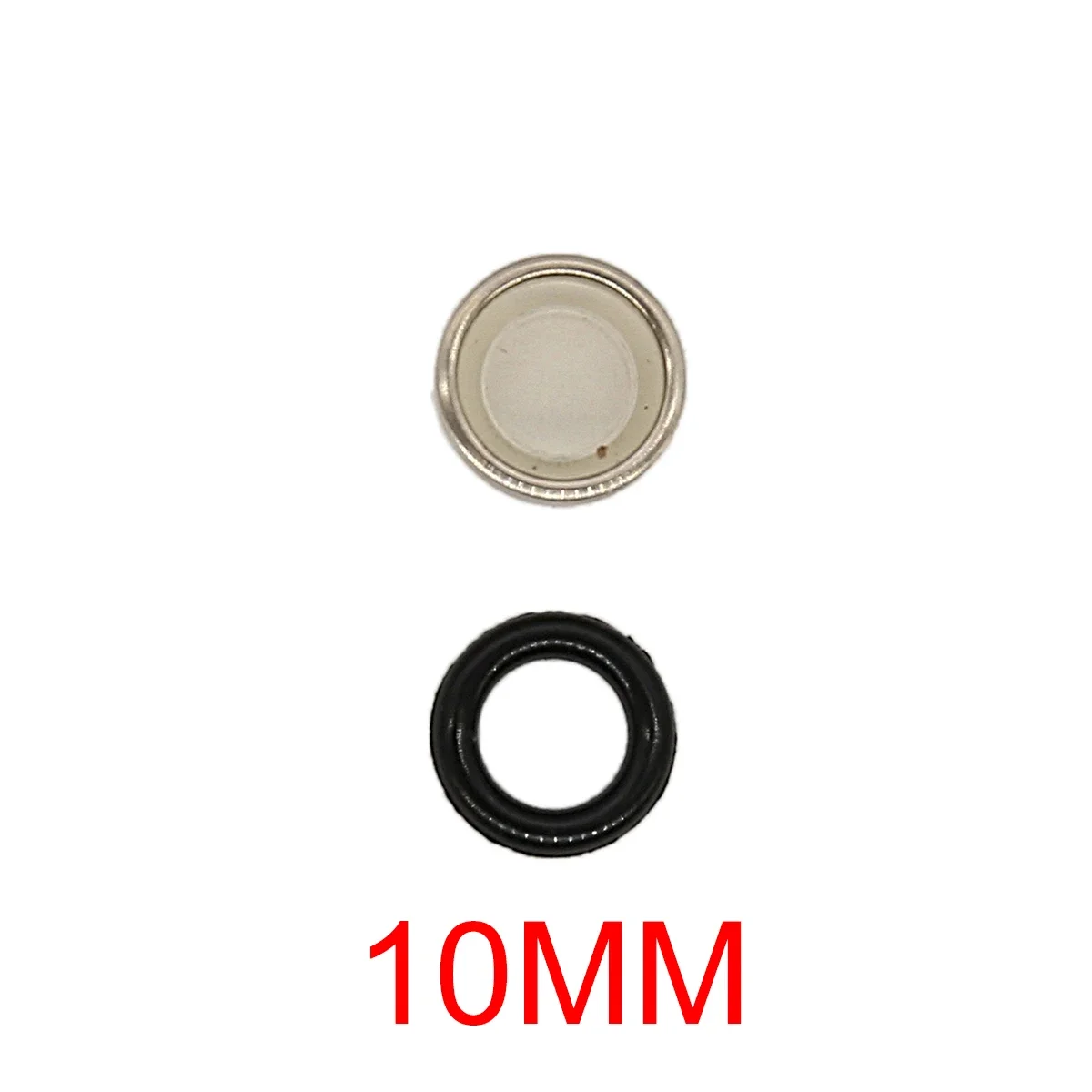 1Pc Universal 10mm 12mm 14mm 18mm Motorcycle Sight Glass Oil Sight Glass With Seal For Brake Pump Brake Cylinder Wholesale