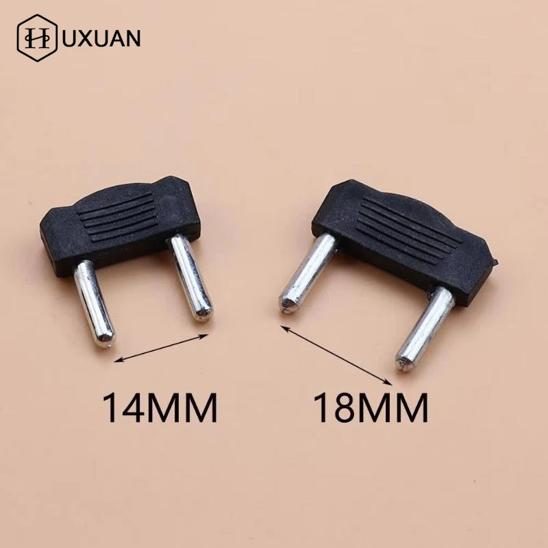 【W】10Pcs 14mm 18mm Pitch Connecto Plug RCA Audio Video Terminal Block Banana Plug 3mm Needle Short-circuit Plugs