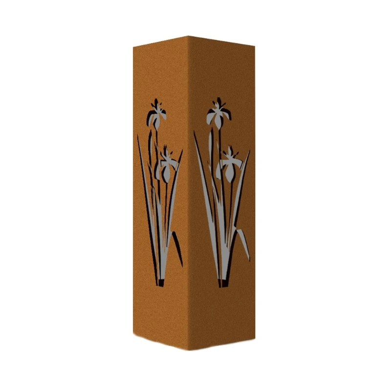 Elegant Rusty Garden Decoration Furniture Artistic Hollows Sculpture
