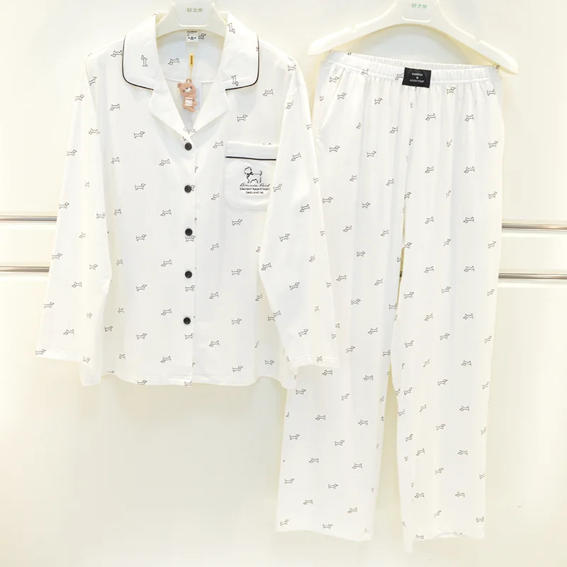 set-pigiama-a-maniche-lunghe-da-donna-beren-bear-estivo-casual-comodo-in-cotone-lenzing-antiacaro-abbigliamento-da-casa-stile-giovanile