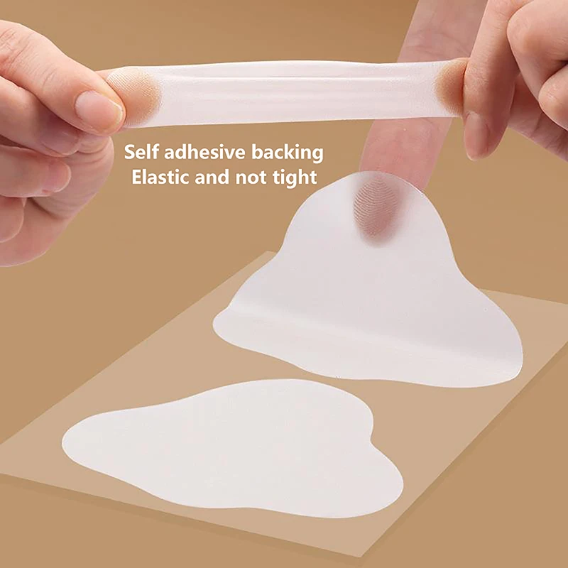 1 Pair/Board Invisible Transparent Anti-friction Heel Sticker Anti-Wear Heel Toe Protector Pads Blister Prevention Foot Care