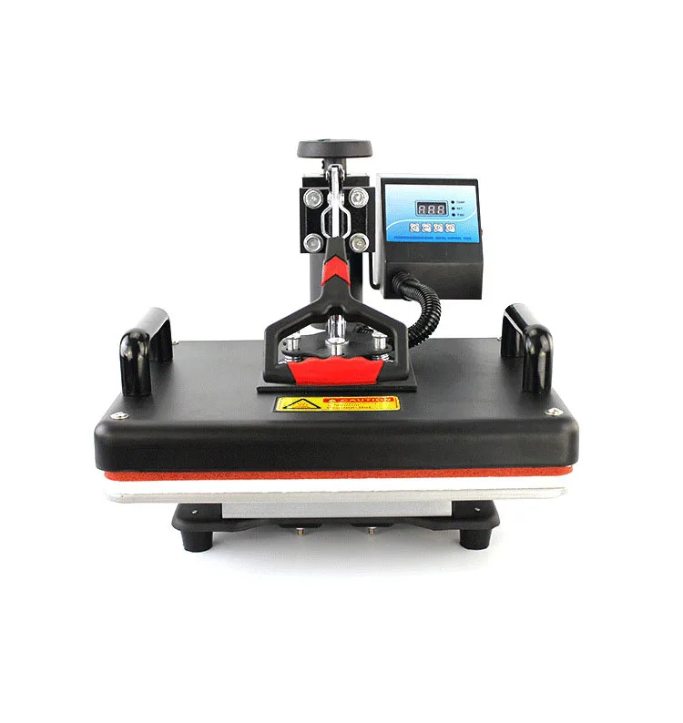 For Multi-functional 8 in 1 Shaking head Digital Swing Away Transfer Heat Press Machine for Cup Plate Hat T-shirt