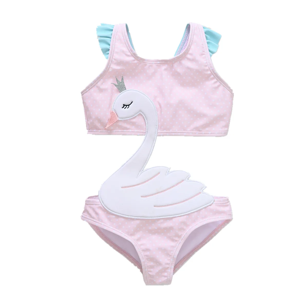 

Infant Baby Girls Swimwear Swimsuit 0-8T New Kids Swimming Beach Suit Bathing Bikini Cute Summer One-Piece Swimwear Baby Overall