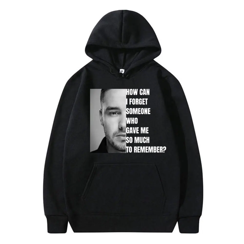 Liam Payne Tribute Merch Hoodies Fans Gift Men Women Clothing Oversized Fleece Sweatshirt Fashion Hip Hop Streetwear Pullovers