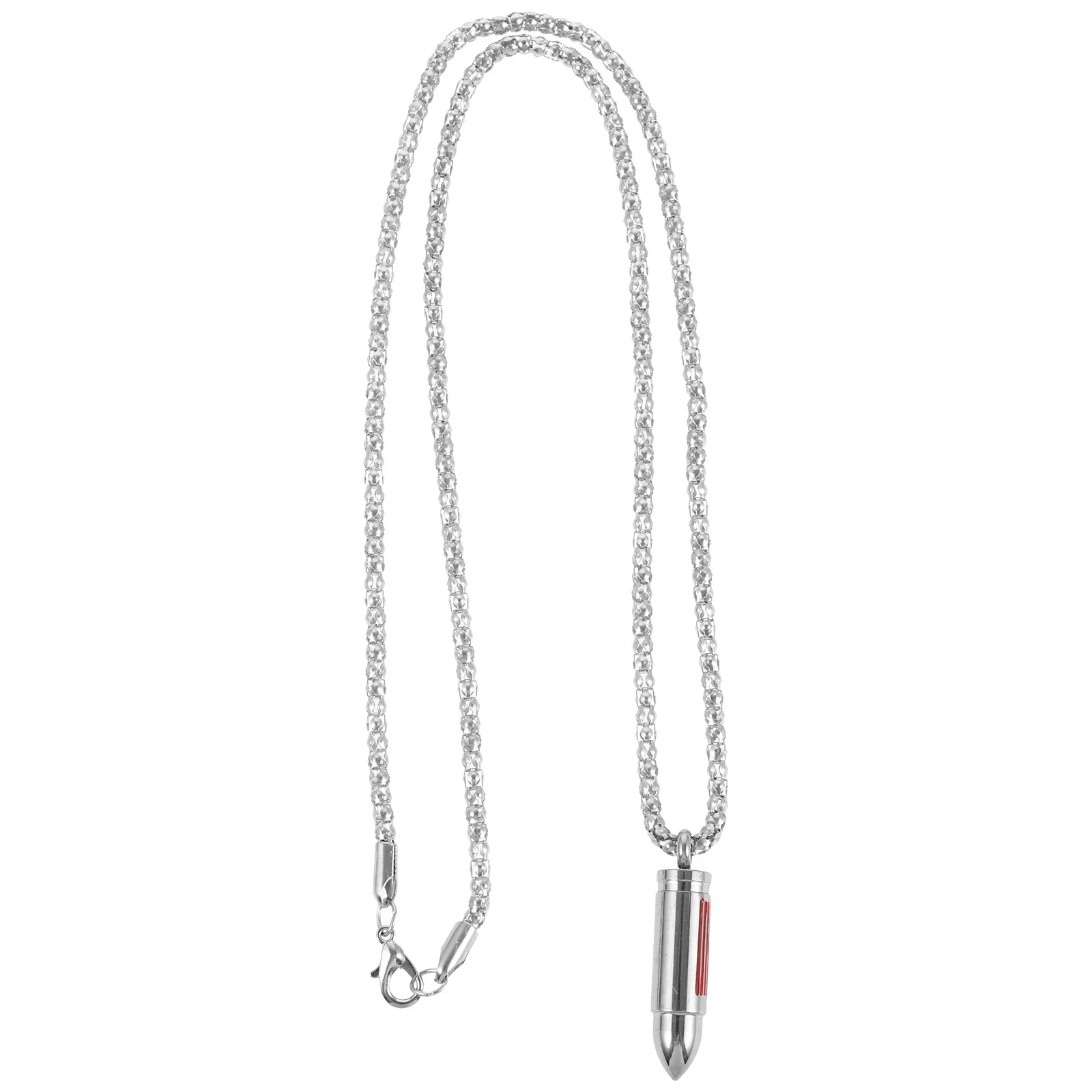 Zinc Alloy Urn Necklace for Ashes Pet Cremation Jewelry Keepsake Pendant No Discoloration Openable Design for Dog Cat