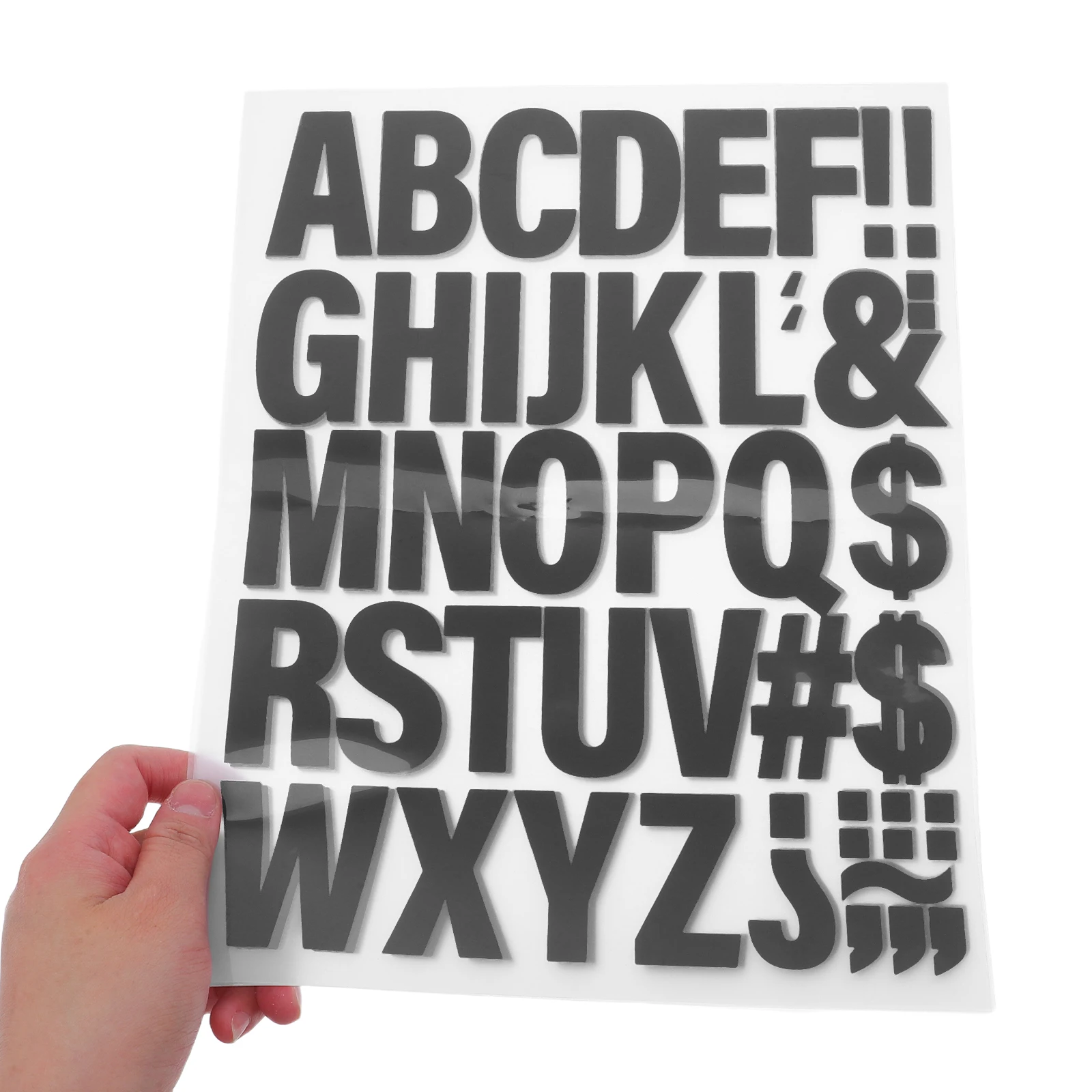 

10 Sheets Iron-on Letters Stickers Cloth Tshirt Transfers DIY Projects Heat Transfer Polyester Fabrics