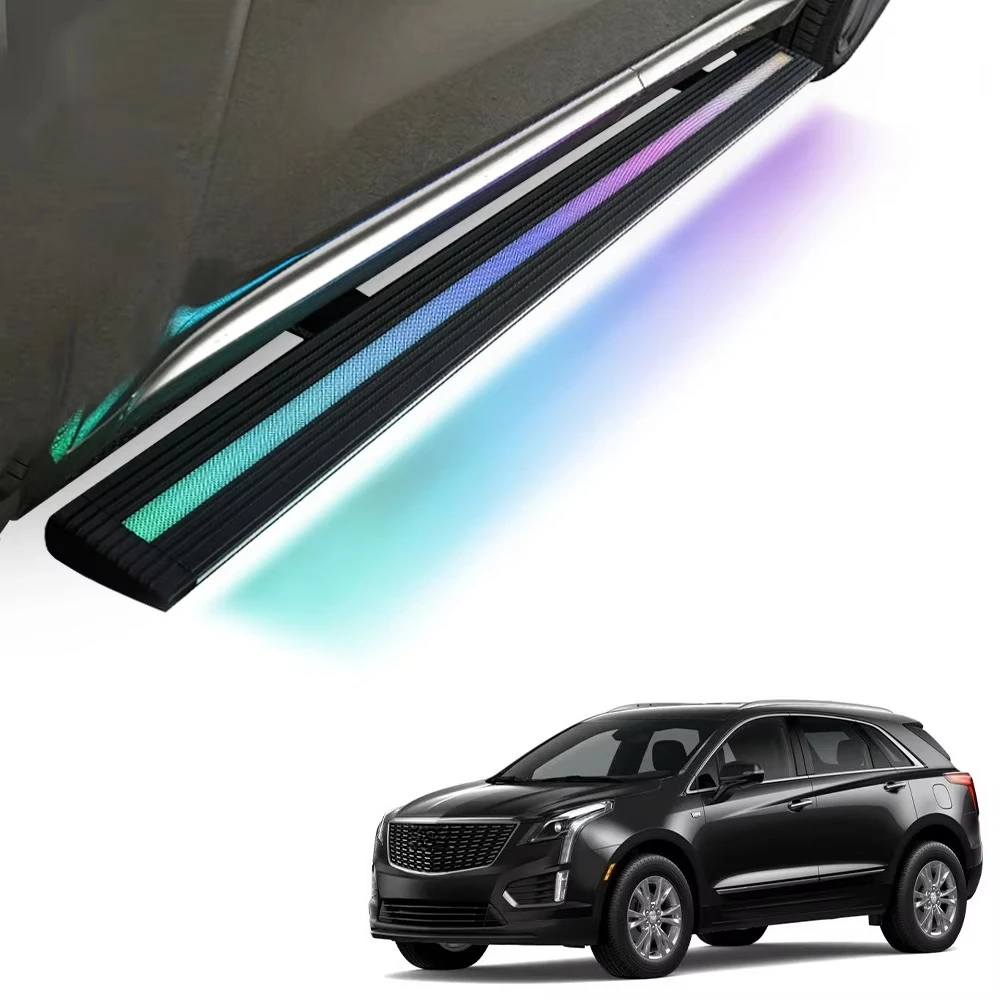 Direct Manufacturer's Power Running Boards for Cadillac XT5 Aluminum Alloy Electric Side Step Car Automatic Pedal Fit for SRX