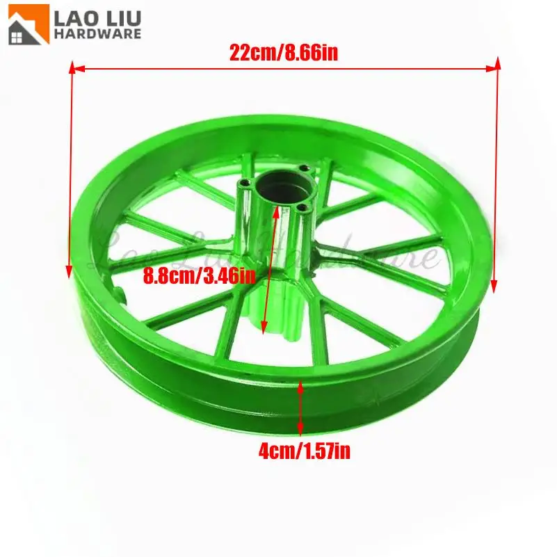 Moyeu de roue de jante avant et arrière de 12.5 pouces, pneu 12 1/2x2.75 pour Dirt Bike MX350 MX400 43CC 47CC 49CC Mini Moto e-scooter