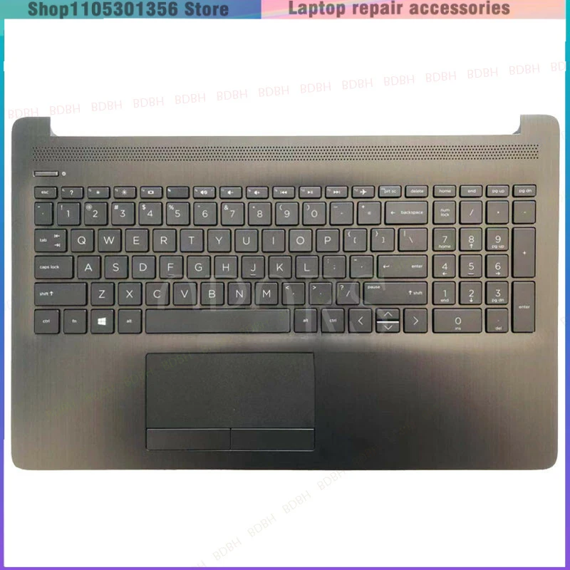 New for HP  15-DA 15-DB 15T-DA 15T-DB TPN-C135 TPN-C136 keyboard Palmrest Cover