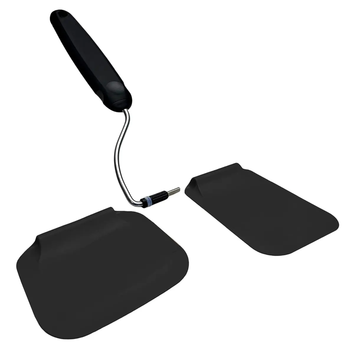 AB09 Adjustable Angle Spatula Turner and for Eggs,Pancakes,Burgers Swappable Spatula Heads Non-Stick Cookware Safe