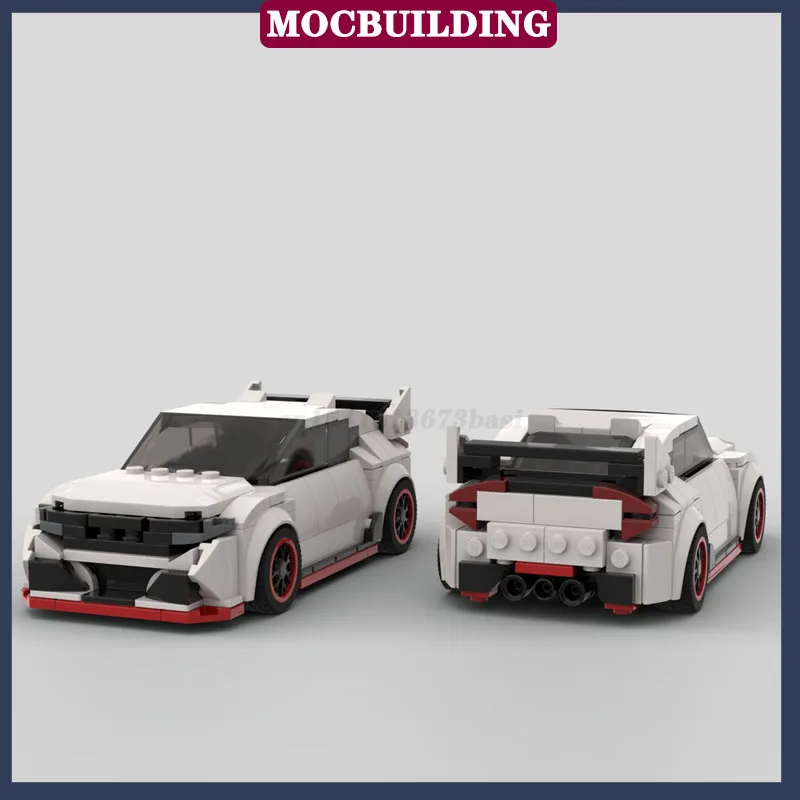 Moc City Car Series Modell Baustein Montage Racing Sportwagen Sammlung Spielzeug Weihnachtsgeschenke