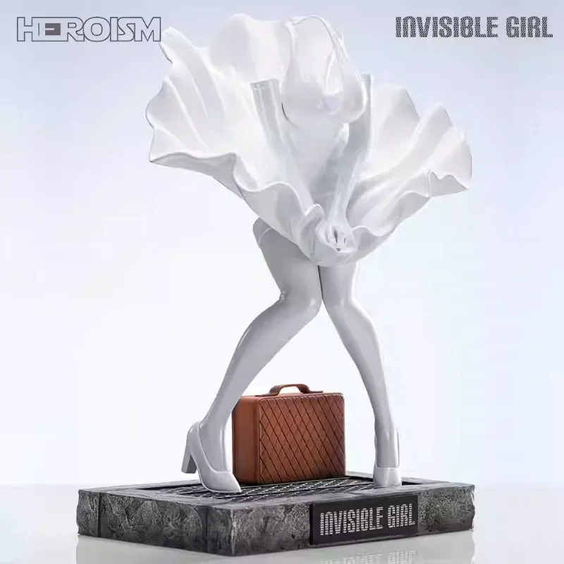 

New in Stock HEROISM STUDIO Invisible Girl Collectible Figurine Statue Ornament Gift